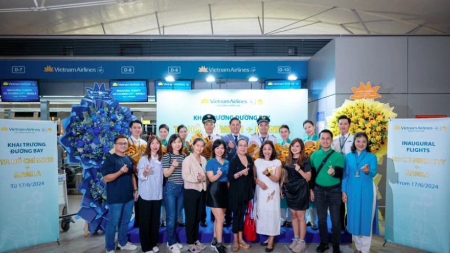 Vietnam Airlines launches Vietnam - Philippines route